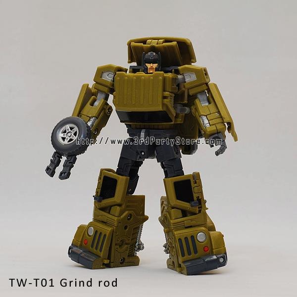 Toy World TW T01 Grind Rod Figure Homage To G1 Rollbar Images (7a) (6 of 10)